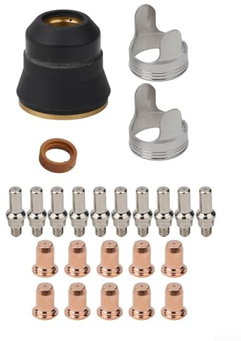 Plasmaschneider-Ersatzteil-Set für PT60 IPT60 JASIC PRO Cut 45 für Schneider, 24 Stück