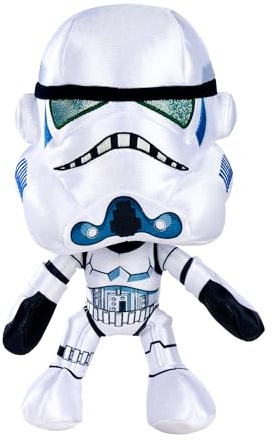 Disney Star Wars Stormtrooper Plüschfigur 25 cm – Kuscheltier Sammlercharakter zum Spielen und Sammeln, weicher Materialmix, detailreicher Look, Fanartikel für Kinder und Fans