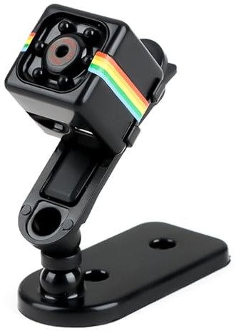 Mini telecamera spia senza fili invisibile, telecamera di sorveglianza senza Internet interna/esterna, Micro Camera spia Discreta-WiFi 1080P, 12MP Foto, Rilevamento del Movimento e Visione Notturna