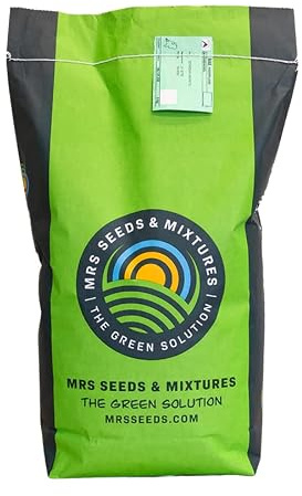 MRS Mélange de trèfle Duo - 10 kg pour 5.000 m² - Mélange de trèfle blanc et rouge - Liaison supplémentaire de l'azote - Stimule la biodiversité - Pour les pelouses et les prairies