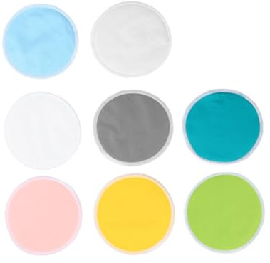 HANABASS 16pièces Coussinets Allaitement Réutilisables Anti-fuites Et Lavables Pour Soutien Invisible Absorbants Et Discrets