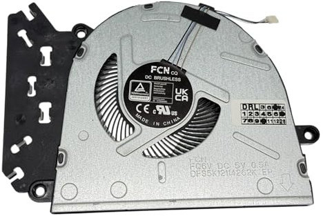 Voltaguru CPU fan for HP 250 G10, 255 G10, 256 G10, 15-FC, 15-FD, model N38474-001, N38473-001, N38472-001, DFS5K12114262K, EG50050S1-CL444-CL44262K, 0-S9A, NSS. 85C30-22D01, N36064-001 (UMA - video