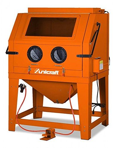 Sableuse à cabine avec filtre professionnelle volume intérieur 825 l unicraft SSK 4