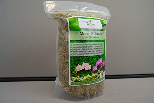 Substrato per orchidea, terriccio per orchidea, terriccio, muschio di sfagno, substrato, granulo, fertilizzante, colture (200)