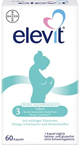 Elevit 3 Stillzeit Weichkapseln, 60 St.