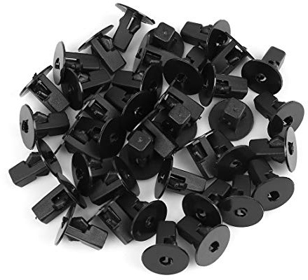 sourcing map Plastik-Niet-Humpen-Clips 40STK Für Schutzblech-Befestigung | Passend Für Lexus, Teilenummer 90189-06013, Für 9mm Löcher, Für Frontstoßstange, Motorhaube, Kotflügel, Spoiler