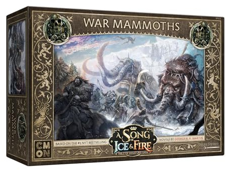 CMON, A Song of Ice & Fire – Kriegsmammuts, Erweiterung, Tabletop, 2 Spieler, Ab 14+ Jahren, 45+ Minuten, Deutsch, Mehrsprachig, Mehrfarbig, Bunt