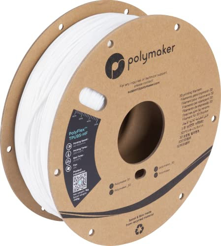 Polymaker PD03002 TPU95-HF Filament TPU, Flexibles Filament flexibel, Highspeed Filament, UV-bestän