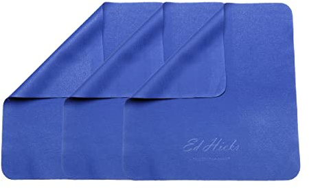 Ed Hicks Lot de 3 chiffons de nettoyage extra larges en microfibre pour écran TV OLED 30 x 30 cm