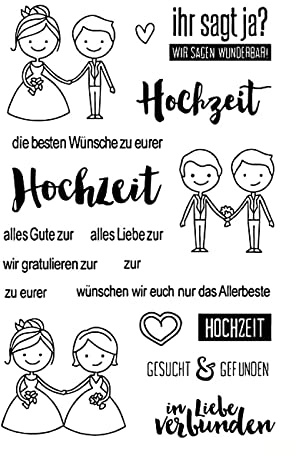 Qoiseys Stempel,wünschen wir euch nur das Allerbeste Silikonstempel sprüche deutsch, Silikon Clear Stamps für DIY Scrapbooking Fotoalbum Dekoratives Papier Basteln Prägeschablone