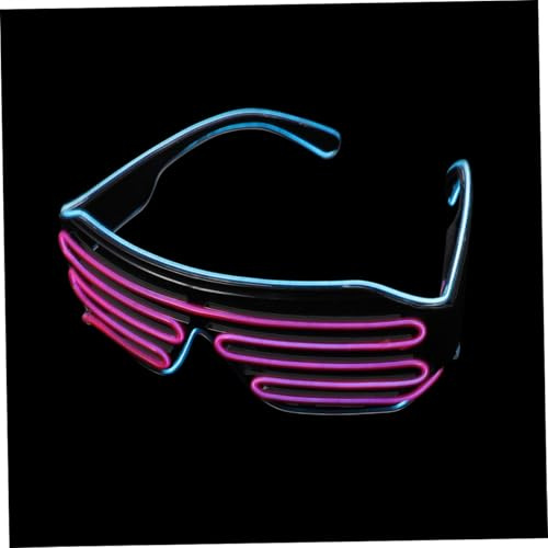 UKCOCO 1st Led Blinds Glasögon Med Ljus Roliga Partygoggles För Ktv Barer Fester Bekväma Stora Ingen Nödvändig Perfekta För Halloween Födelsedagar