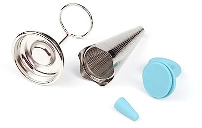 OUNONA Umbrella Tea Infuser Strainer Stainless Steel Loose Leaf Tea Filter Reusable Food Grade