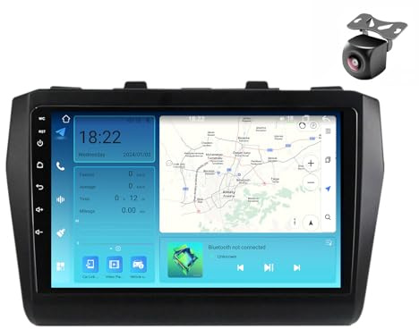 Android 12 Autoradio per Suzuki Swift 5 2016 2017 2018 2019 2020 2 DIN Stereo Car Tablet Pollici Schermo MP5 Lettore Multimediale Receiver GPS con FM SWC Carplay Android Auto (M200S 8core 2+32G)