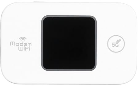 4G Mobile WiFi Hotspot, 5G Entsperrte Drahtlose Internet-Router-Geräte mit SIM-Karten-Solt, 150 Mbit/s Reise-WLAN-Router, Unterstützung für Asien, Afrika, Europa, B1 B3 B7 B8 B20