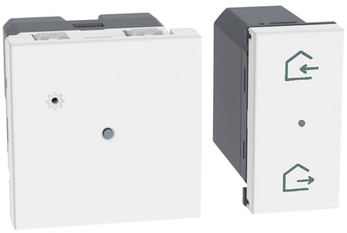 BTICINO Gateway e Scenario Entra/Esci MatixGO JW4510C, Dispositivo per Creare Casa Connesa e Comando Wireless per Tapparelle, Prese, Luci WiFi da Remoto, Automazioni, Sicurezza, Comfort, Smart Home