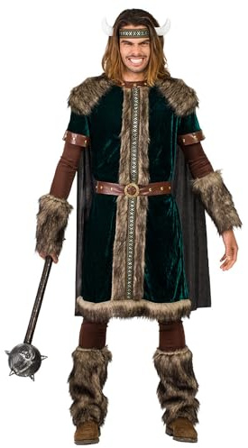 Boland - Costume da vichingo per uomo, 12 pezzi, costume in maschera per feste a tema, Halloween o carnevale, marinaio