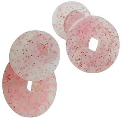 CYUK Ear Plugs for Sleeping, Noise Cancelling EarPlugs, Soft Reusable, Best for Noise Reduction, Sleep, Work, Travel, Hearing Protection for Concerts, 33dB (SNR) - 8 Ear Tips (Silent - Rose Pink)