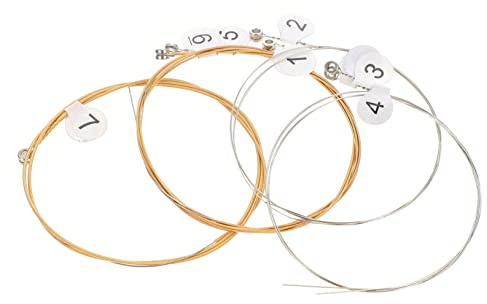CORHAD 28stücke Teiliges Lyra Saiten Aus Professionelle Ersatzsaiten Für Lyra Klarer Und Einfache Handhabung Musikinstrument Zubehör Für Musiker