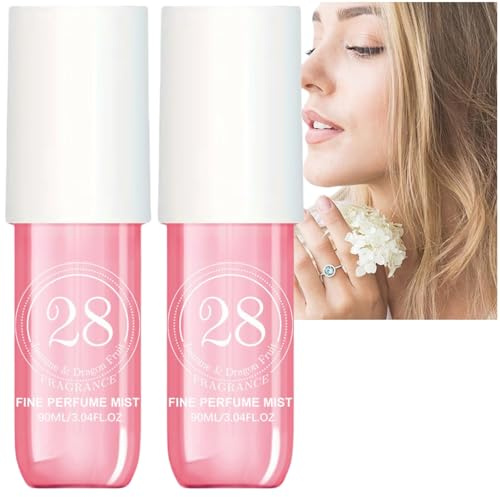 2PCS Body Fragrance,Fruity Body Spray