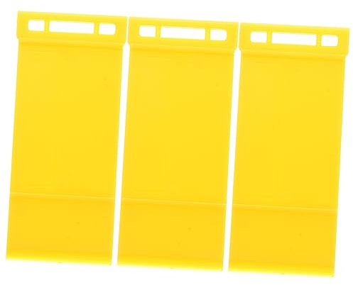 Model Separators 3pcs Plastic Yellow Hobby Tools for Model Splitting