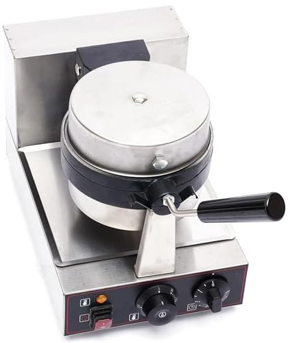 Pressa per hamburger professionale antiaderente da 1300 W, pressa per panini elettrica antiaderente, controllo della temperatura 50-300 °C, riscaldamento bifacciale, timer da 5 minuti, singo