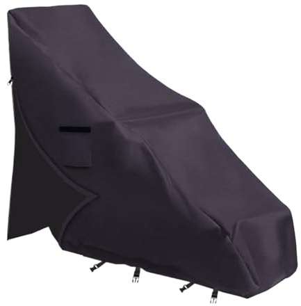 Protectora para Silla de Piscina elevadora – protección Impermeable Muy Resistente, Cubierta Protectora para Muebles antiviento para Exterior, Invierno, Piscina, terraza