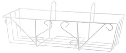 FLIPP Portafiori da Balcone, mensola sospesa, davanzale Esterno, ringhiera in Ferro
