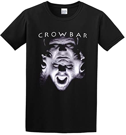 Crowbar Odd Fellows Rest Print Unisex T-Shirts Men Tee Cotton Tops Black Shirt XL