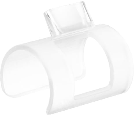 DECOMELODY Flötenhilfe Requisite für Anfänger PVC Mundstück für Flötenspiel Weiße Kleine Flötenmündung Defg Tauglich
