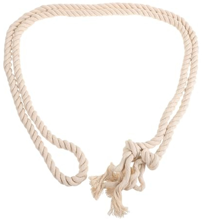 GALPADA Cintura in Corda Intrecciata Regolabile in Cotone Naturale per Donna e Uomo, Cintura Medievale da Costume Corda Lunga per Vita, Accessorio Versatile per Abiti Religiosi e Feste