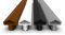 Dikara Türdichtung Grau 5m - 4mm Nutbreite / 7mm Nuttiefe / 12mm Falz - Antidehnungsfaden Haustürdichtung Türanschlagdichtung Zimmertürdichtung