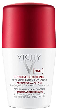Vichy Clinical Control 96H Protection Anti-Perspirant Roll-On Deodorant 50ml