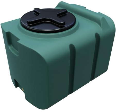 Varile 200L Trinkwassertank Grün | Lebensmittelecht, BPA-frei, UV-beständig, 3/4 Messinggewinde, Vielseitige Nutzung