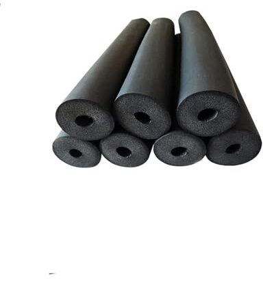 Rohrisolierungsschaum, Rohrisolierungsschaum Schaumstoffschlauch for Rohrisolierung, 13 mm Innendurchmesser, Gummischlauch, schwarze Poolnudeln, flexibel, Klimaanlagen-Wärmeisolationsrohr 9 mm dick –