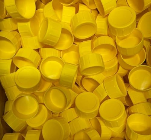 200 x Hi Quality Scaffolding Tube End Caps LDPE Non Breakable 48.3mm ID (Yellow)