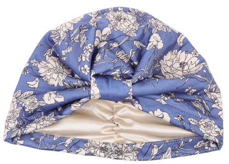 AOKWAWALIY Wasserdichter Duschhauben Turban Für Frauen Weibliche Chemo Mütze Haar Turban Geschmeidiger Turban Warmhaltender Turban Schlafmütze Elastischer Hut Für Erwachsene Outdoor