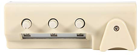 Dekaim Strickmaschine Zubehör Metall Strickmaschine L/R A133-136 Needle Cam Ersatzteile für Brother KH860 KH880 KH868 KH871 KH881 KH891, Strickmaschine Reihenzähler Zubehör für Silber Reed