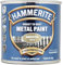 AMK® Hammerite Metal Paint Smooth Gold 750ml Direct To Rust Quick Drying No Primer Or Undercoat Needed Single Coat