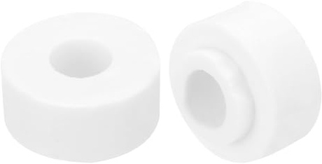 QUARKZMAN 15pz Perline Isolanti in Ceramica, 8,2mm x 25mm x 15mm Fascio di Fili Elettronici Isolamento Protezione Termica Tubo Ceramico a Forma Rotonda per Fascio di Cavi, Protezione Filo