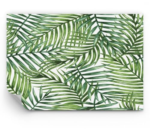 ARTTOR Papier Peint Panoramique Standard - palmier feuille vert - 100x70 cm - Revêtement mural décoration Moderne Décoration Wallpaper Design Tableaux Muraux Photo Salon Chambre - WF1AA100x70-3777