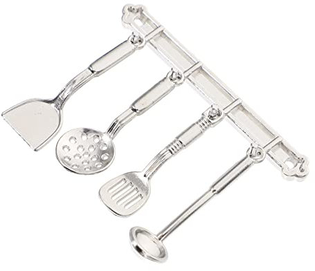 Milisten 1 Set Mini Kitchen Accessory for Miniature Cooking Tools Pretend Play Food Utensils for Home Decor and Educational Fun for Early Learning and Imaginative Play