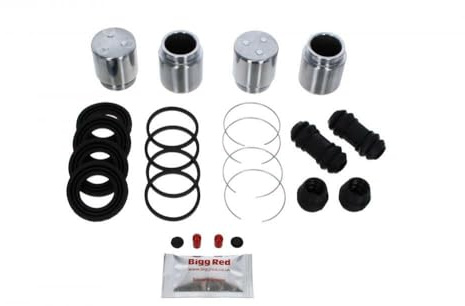 Bigg Red – FRONT Brake Caliper Rebuild Repair Kit + Pistons – Fits SUBARU IMPREZA (1993–2000)
