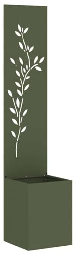 vidaXL Schermo per Privacy in Giardino Oliver Verde 32 x 140 cm, Giardino e terrazza, divisore Moderno per Esterni, Schermo Privacy Elegante, Recinzione contemporanea