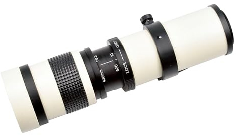 Kamera super teleobjektiv F / 8,3-16 420-800 mm för T-montering för EMount DSLR-kameror 80D 70D 60Da 7D 5D T7i T7s SL1 teleobjektiv emount