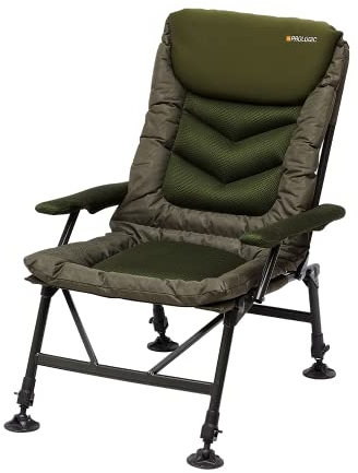 Prologic Inspire Relax Chair with Armrests 140kg - Angelstuhl, Stuhl zum Karpfenangeln, Karpfenstuhl