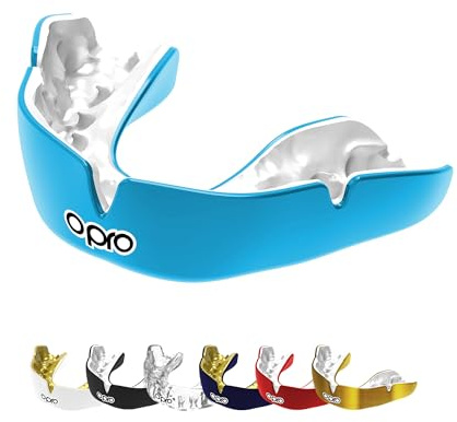 OPRO Mundschutz Instant Custom-Fit - Zahnschutz für Boxen, MMA, Kampfsport, Rugby & Hockey - Für Erwachsene & Kinder - Anpassbare Zahnschiene auf Zahnarztniveau - Mit zahnärztlicher Garantie