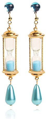 Vanitas Leuchtende Sanduhr Ohrringe Vanitas Cosplay Ohrring Anime Vanitas Cosplay-Ohrstecker