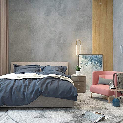 BAWHO Tapete Wandaufkleber Wandbilder Retro Zement Grau Tapete/B/0,53 * 10M