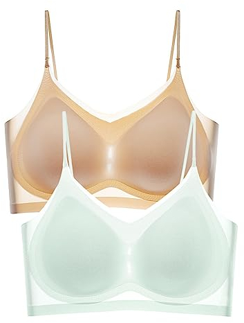 WILLBEST Trägerlos bügel BH Set Gestreift rosa top BHS Frauen BH Damen ohne bügel starker Halt Neckholder Damen mit Gym Outfit Glamorise große brüste starker Halt sexy in