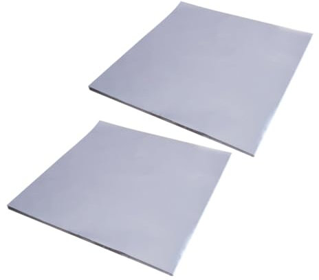 FRCOLOR 50sheets Non-Stick Baking Paper for Air Fryer Baking Sheets Cookie Sheets BBQ Foil Paper Cooking